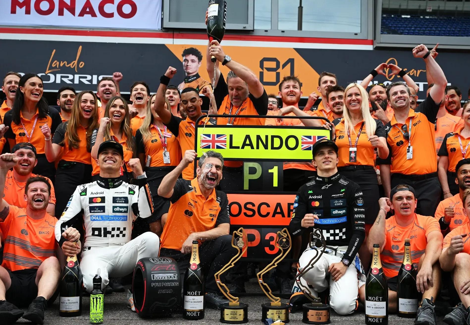 包含梅赛德斯逆转阿斯顿马丁，诺里斯惊艳四座的词条